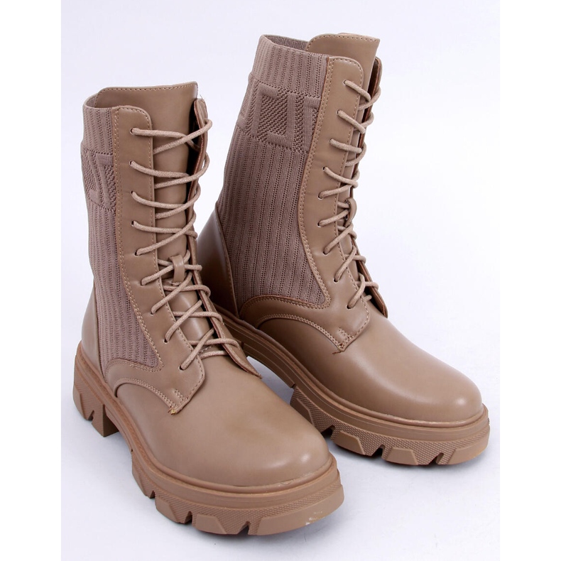 Arbetare med en Calling Khaki stretch ovandel brun 2