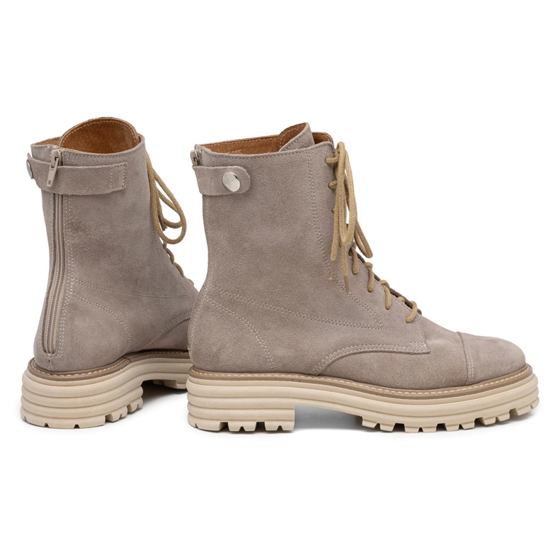 Damväska i beige mocka Butdam WOR1 1