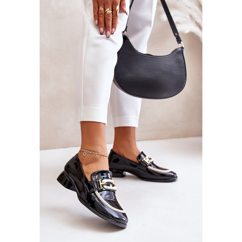 Lackskor för dam på block Artiker 55C0104 Svart 2