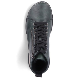 Bekväma gröna damstövlar Rieker 45920-54 1