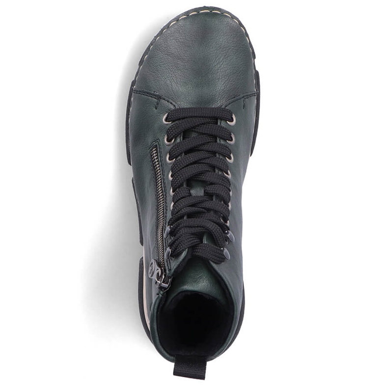 Bekväma gröna damstövlar Rieker 45920-54 1