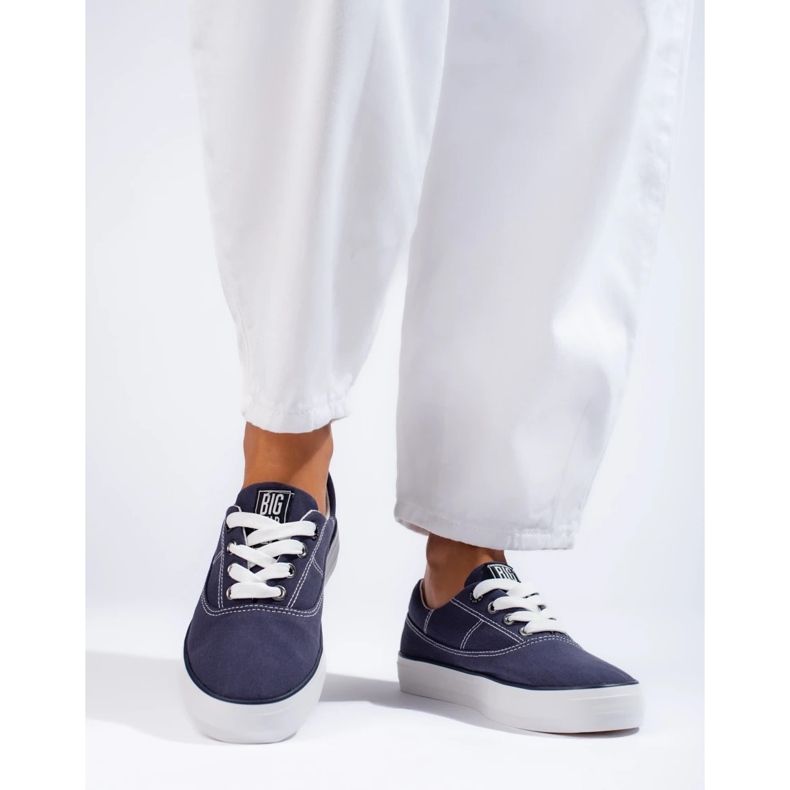 Big Star KK274018 sneakers för kvinnor blå 2