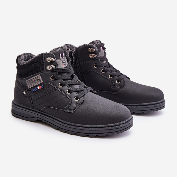 McBraun Isolerade Trappers för män Svart 1