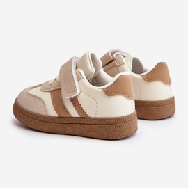 Sneakers med kardborreband för barn Beige Tromella 2