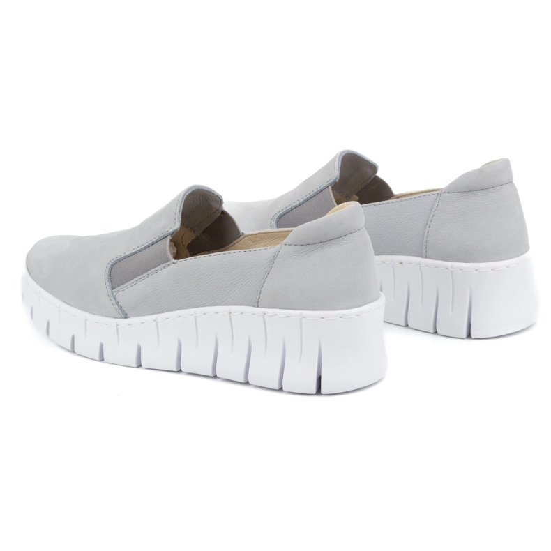 WASAK Women's Leather Sliding Shoes 0721w Blue blå 3