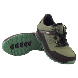 Trekking med Sympatex Badura 3141 membran svart grön 3