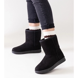 Svarta isolerade klassiska Libero snöstövlar 1