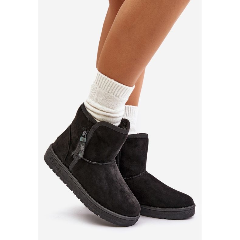 Big Star snöstövlar för kvinnor OO274A163 Svart 1