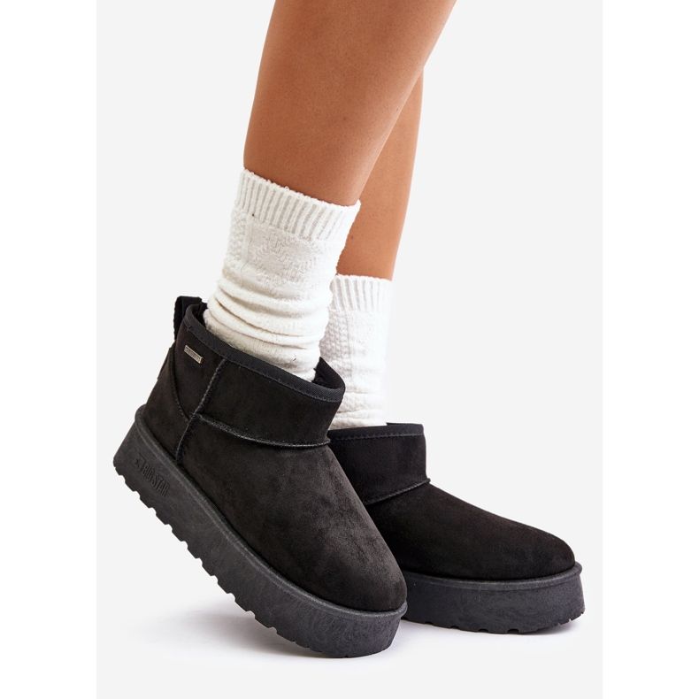 Snöskor med låg plattform Big Star OO274A099 Svart 1