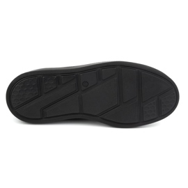 Chukka herrskor i läder KAMPOL 109/35 Sw, svart 5