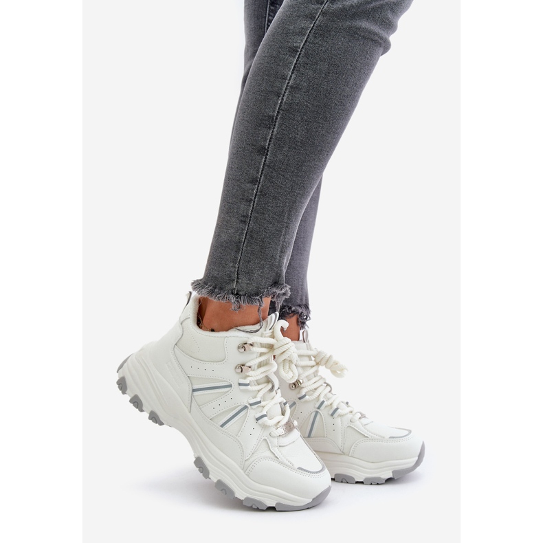 Isolerade sneakers för kvinnor Big Star OO274A161 Vit 2