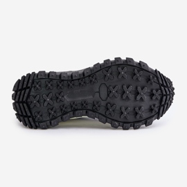 Sneakers i läder för kvinnor på Big Star-plattformen OO274A220 HI-POLY System Vit och Svart 1