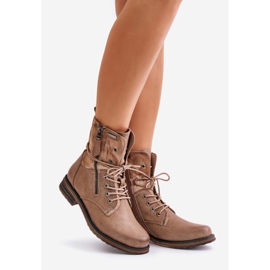 Arbetsstövlar för kvinnor Dark Beige Perfecto 1