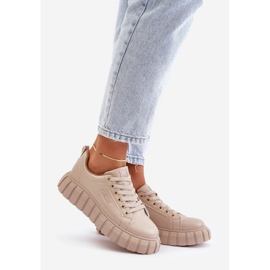 Big Star Dam Isolerade Sneakers MM274618 Beige 1