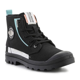 Palladium Pampa Underlayer 99183-008-M Svarta skor 1