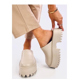 Ernest Khaki skum träskor - Inello grön 1