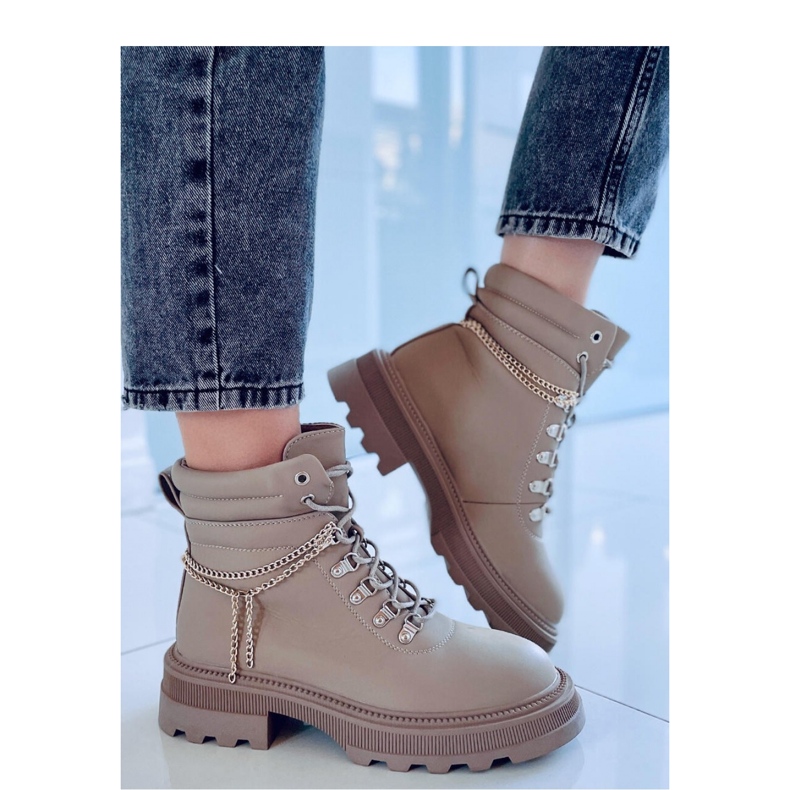 Hudson Apricot ankelboots - Inello beige 2