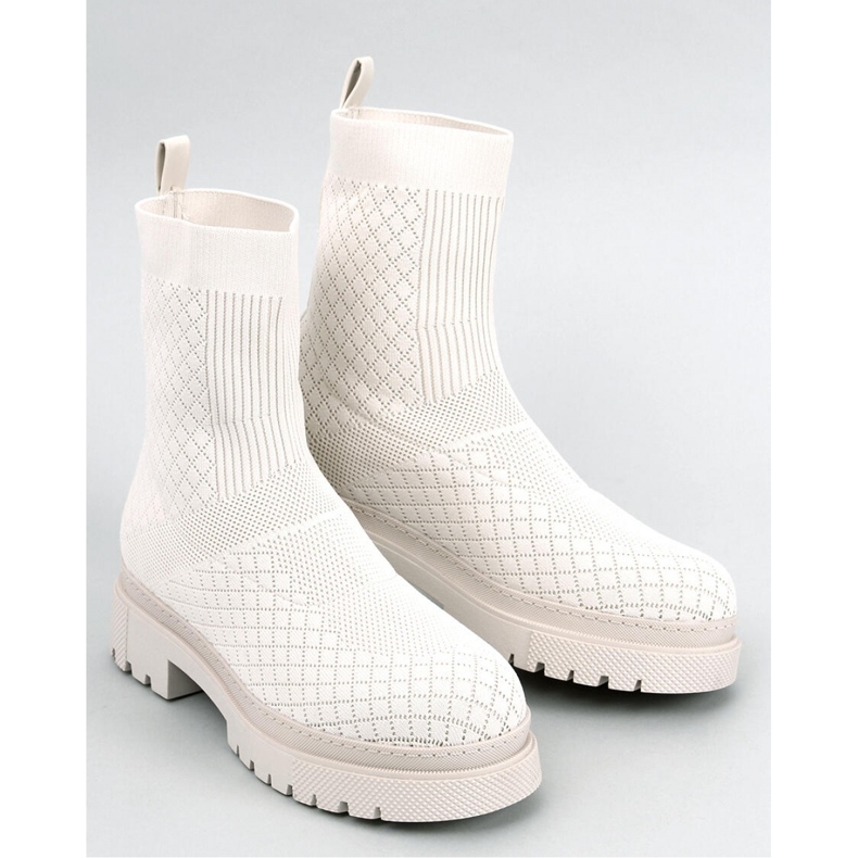 Sockboots med Rueda Beige mönster - Inello 1