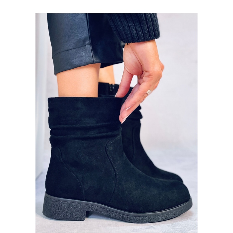 Bracy Svarta volangstövlar - Inello 1