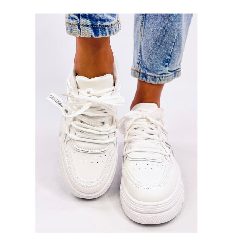 Valby White damsneakers vit 2