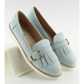 Blå mockasiner för kvinnor 1