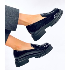 Gladieu Black patent loafers - Inello svart 1