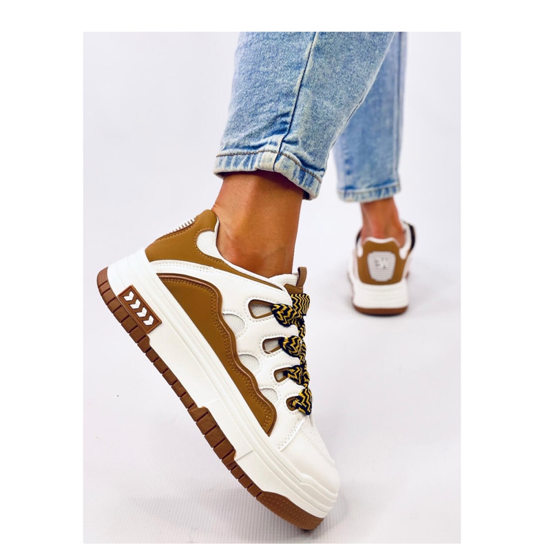 Allman Camel dam sneakers - Inello brun 1