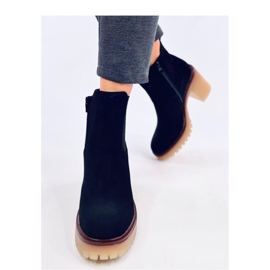 Stövlar med bred klack och skydd Mattis Black - Inello svart 2