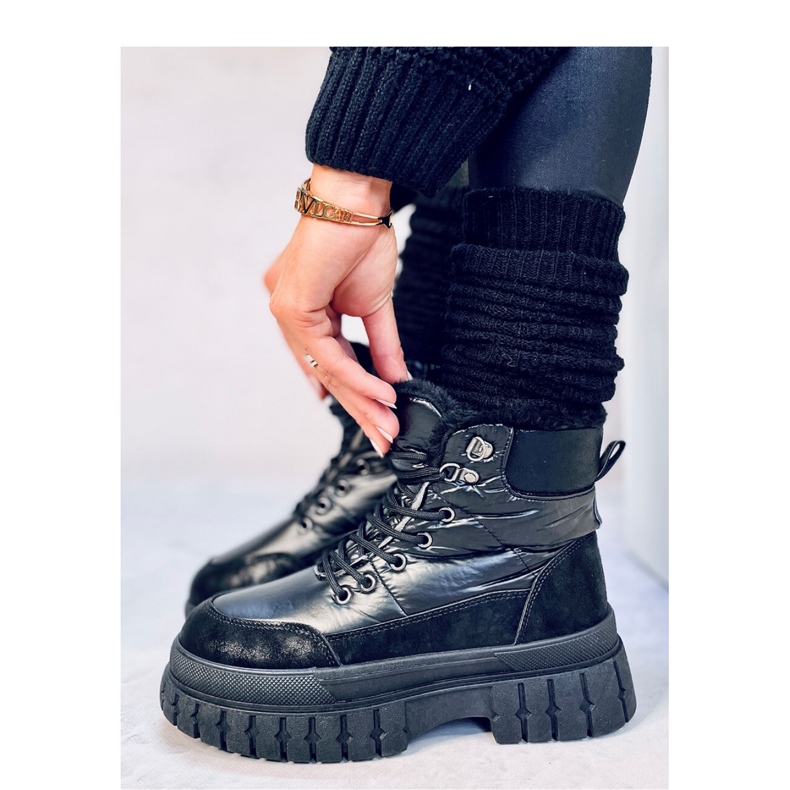 Renn Black - Inello snöstövlar för kvinnor svart 2