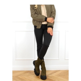 Höga gröna Chelsea-stövlar 1