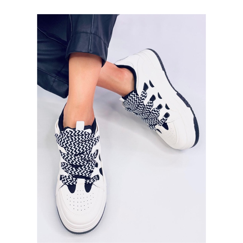 Allman Black damsneakers - Inello vit 1