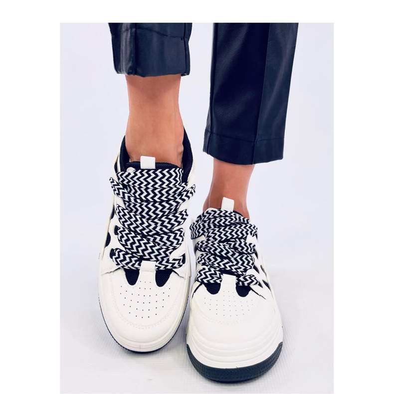 Allman Black damsneakers - Inello vit 2