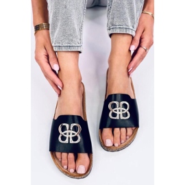 Korkreglage med zirkoner Svart 1