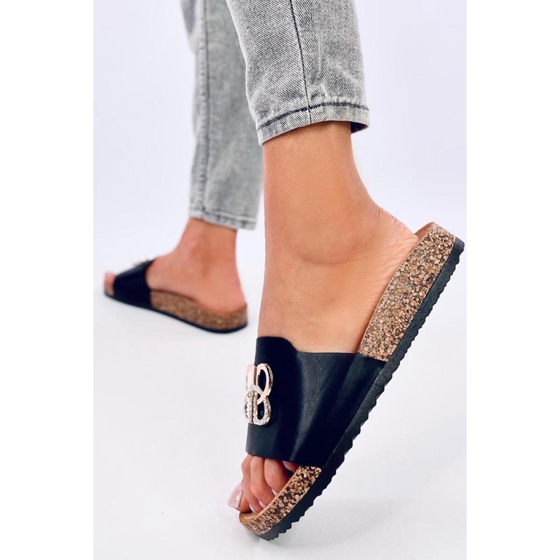 Korkreglage med zirkoner Svart 2