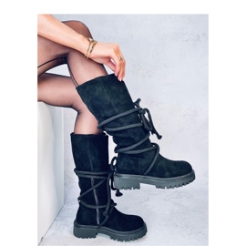 Mockastövlar med snöre, Spicer Black - Inello svart 2