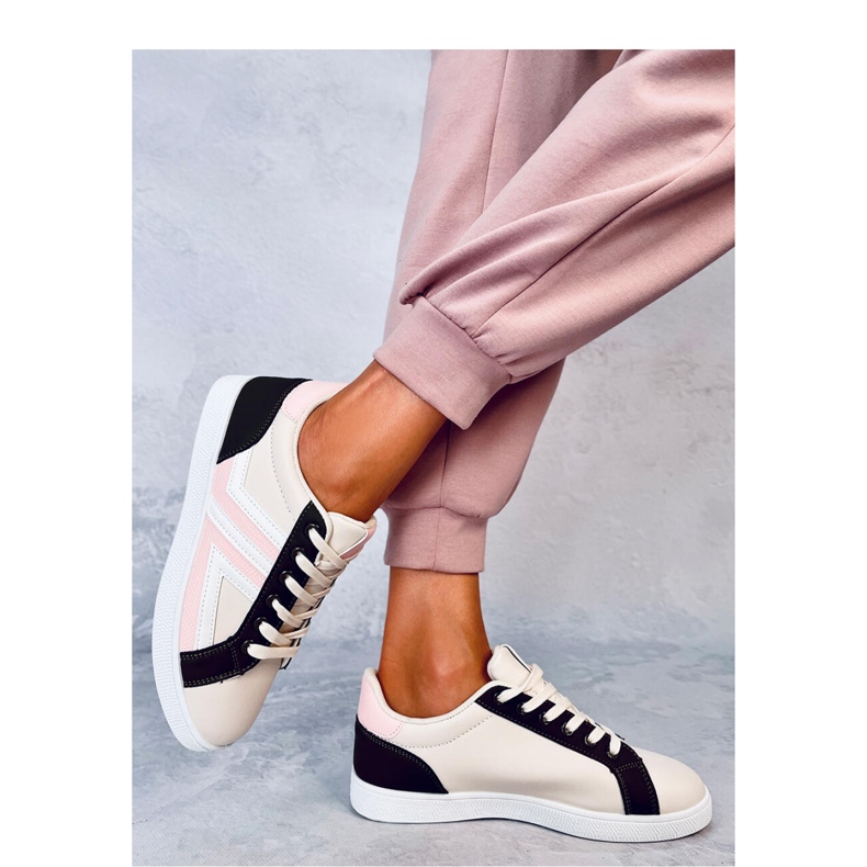 Rosa sneakers för kvinnor 1