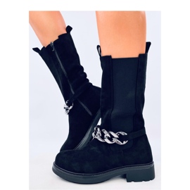 Wiley Black långskaft Chelsea boots - Inello svart 2