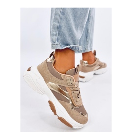 Baltha Khaki damsneakers - Inello brun 2