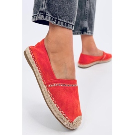 Orange espadrillor för kvinnor 1