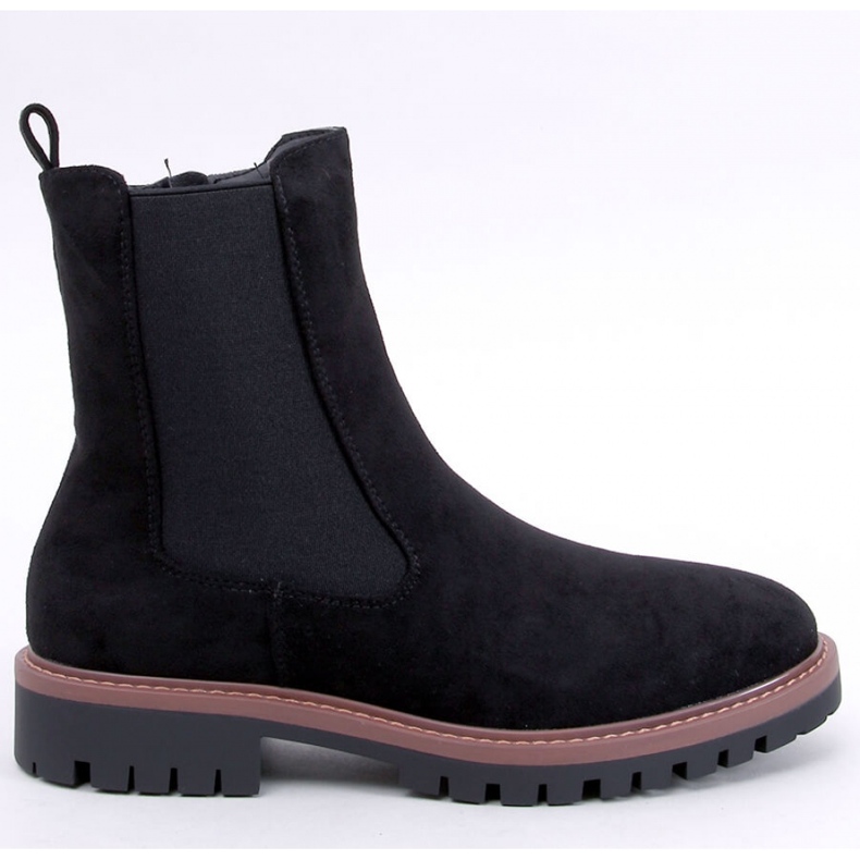 Fuqua Black mocka Chelsea boots - Inello svart 1