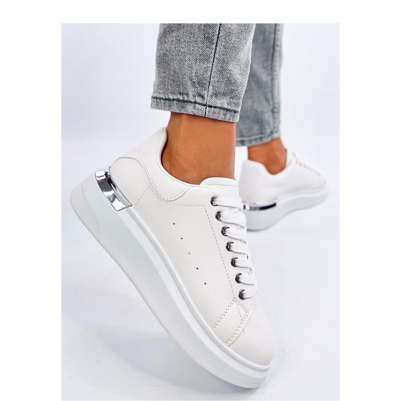 Raclei White damsneakers - Inello vit 1