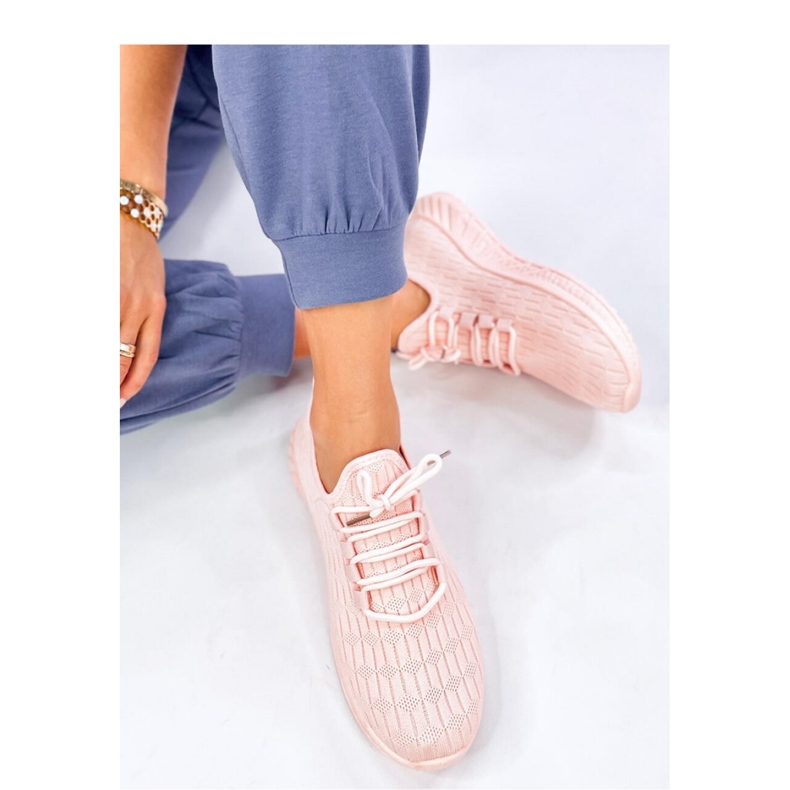 Barkes Pink sock sportskor - Inello rosa 1