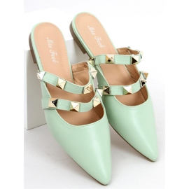 Canna Green damflip-flops sandal - Inello grön 1