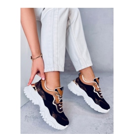 Nesbit Black wedge sneakers - Inello svart 1