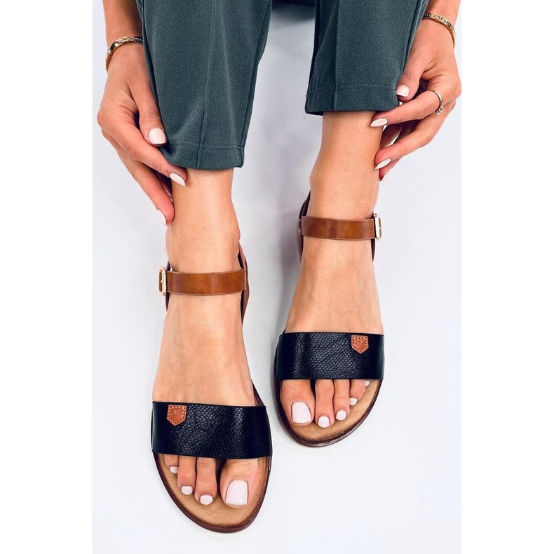 Svarta damsandaler 1