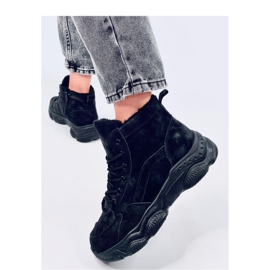 Elius Black - Inello isolerade vintersneakers svart 2