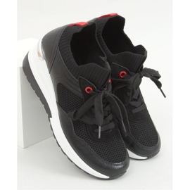 Fenix ​​​​Black wedge sneakers - Inello svart 1