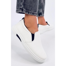 Alliot White slip-on sneakers - Inello svart 1