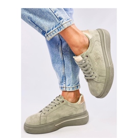 Pastellfärgade damsneakers Akins Green - Inello grön 1