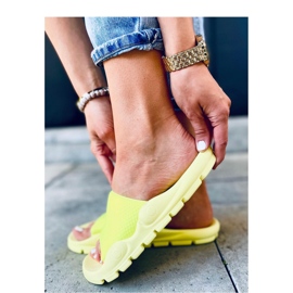 Wind Yellow dam flip-flops sandal - Inello gul 1